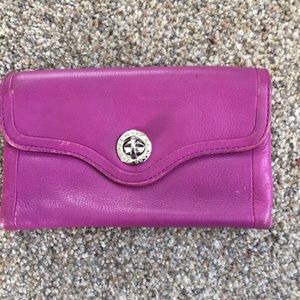 Tory Burch wallet purple